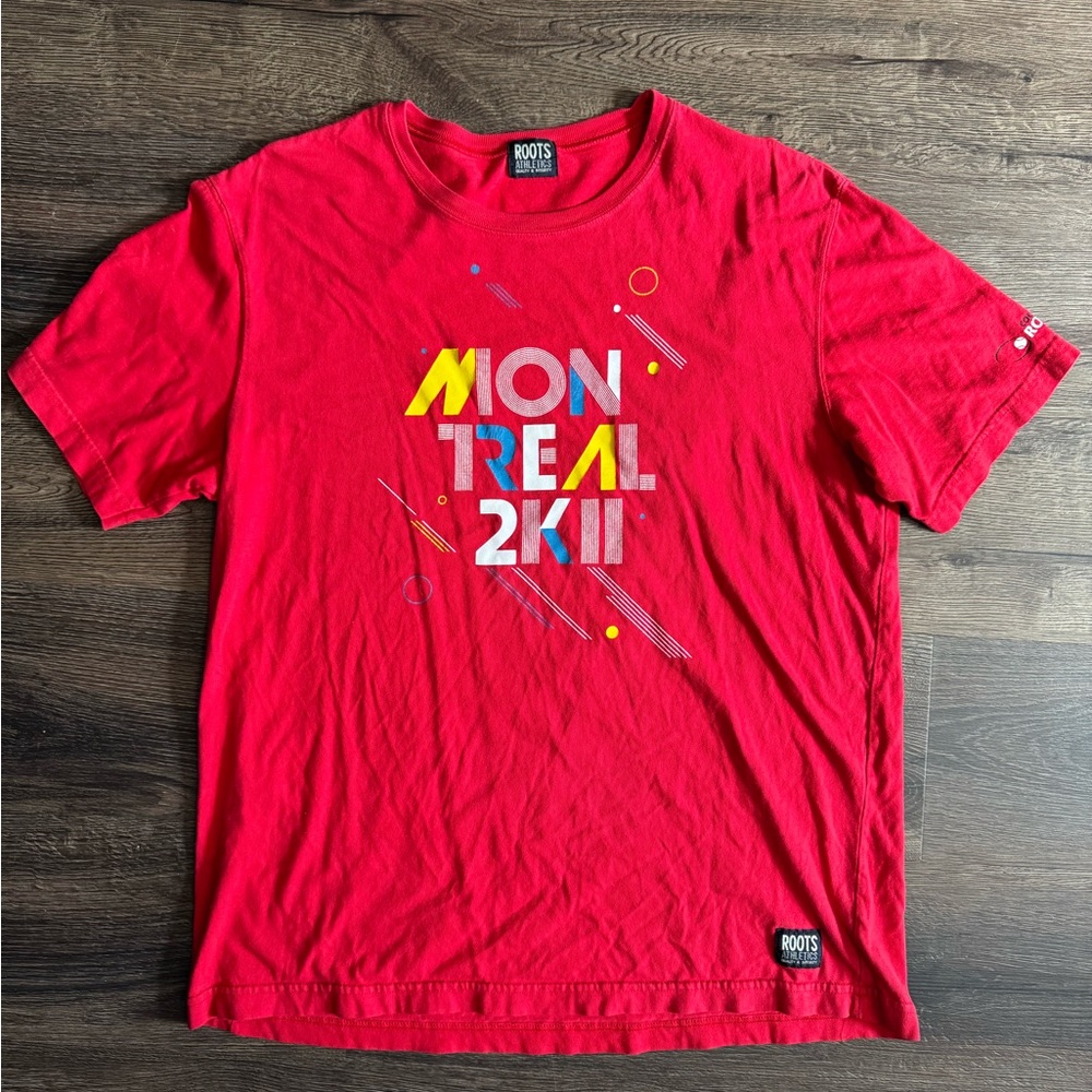 Roots Red Montreal Graphic Men's Tee